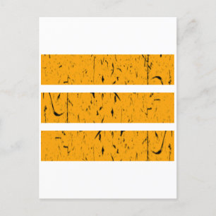 Cool 3-lijnsymbool Uniformiteit en harmonie kleu Briefkaart