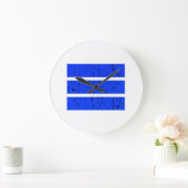 Cool 3-lijnsymbool | Uniformiteit en harmonie kleu Grote Klok (Huis)