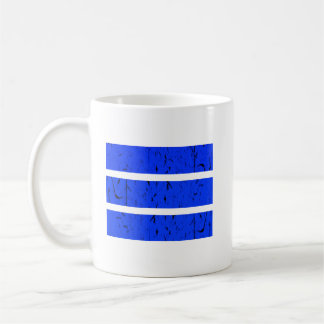 Cool 3-lijnsymbool | Uniformiteit en harmonie kleu Koffiemok