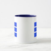 Cool 3-lijnsymbool | Uniformiteit en harmonie kleu Mok (Midden)