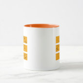 Cool 3-lijnsymbool | Uniformiteit en harmonie kleu Mok (Midden)