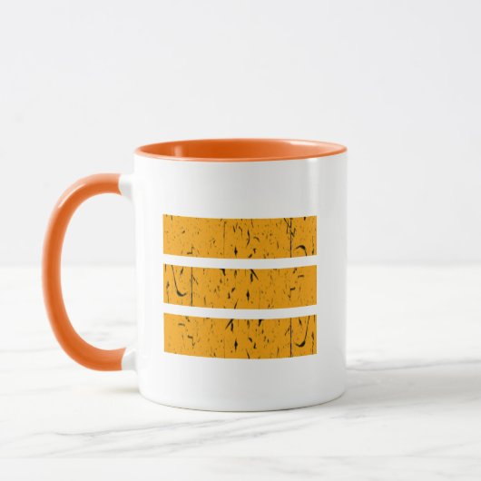 Cool 3-lijnsymbool | Uniformiteit en harmonie kleu Mok (Links)
