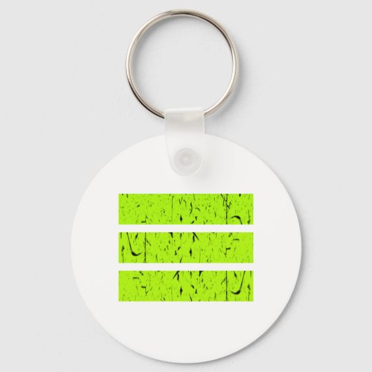 Cool 3-lijnsymbool | Uniformiteit en harmonie kleu Sleutelhanger (Voorkant)