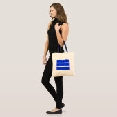 Cool 3-lijnsymbool | Uniformiteit en harmonie kleu Tote Bag (Voorkant (model))