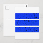 Cool 3 Lijnsymbool | Uniformiteit & Harmonie Kleur Briefkaart (Voorkant / Achterkant)