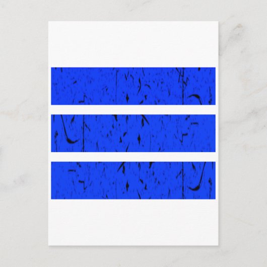 Cool 3 Lijnsymbool | Uniformiteit & Harmonie Kleur Briefkaart (Voorkant)