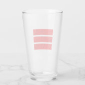 Cool 3 Lijnsymbool | Uniformiteit & Harmonie Kleur Glas (Achterkant)
