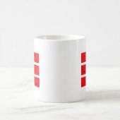 Cool 3 Lijnsymbool | Uniformiteit & Harmonie Kleur Koffiemok (Center)