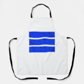 Cool 3 Lijnsymbool | Uniformiteit & Harmonie Kleur Schort (Voorkant)