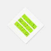 Cool 3 Lijnsymbool | Uniformiteit & Harmonie Kleur Servet (Hoek)