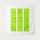 Cool 3 Lijnsymbool | Uniformiteit & Harmonie Kleur Wandkleed (Voorkant (horizontaal))
