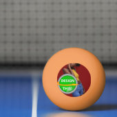 COOL! 3-sterren Ping Pong Ball - Sinaasappel - Aan (Net)
