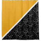 Cool 3-tone ontwerp douchegordijn (Voorkant)