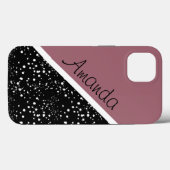 Cool 3-tone ontwerp gepersonaliseerd Case-Mate iPhone case (Achterkant (horizontaal))