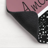 Cool 3-tone ontwerp gepersonaliseerd muismat (Hoek)