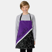 Cool 3-tone ontwerp gepersonaliseerd schort (Gedragen)