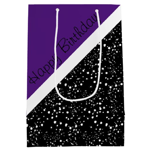 Cool 3-toonontwerp, aangepast aangepast medium cad medium cadeauzakje (Achterkant)