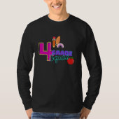 Cool 4th Grade School Squad Crew Team T-shirt (Voorkant)