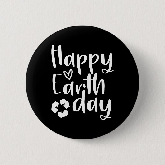 Cool 52th Planet Jubileum World Teacher Happy E Ronde Button 5,7 Cm (Voorkant)