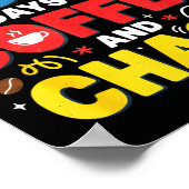 Cool 67 Days Of Coffee Teacher Retro Vibes School Poster (Hoek)