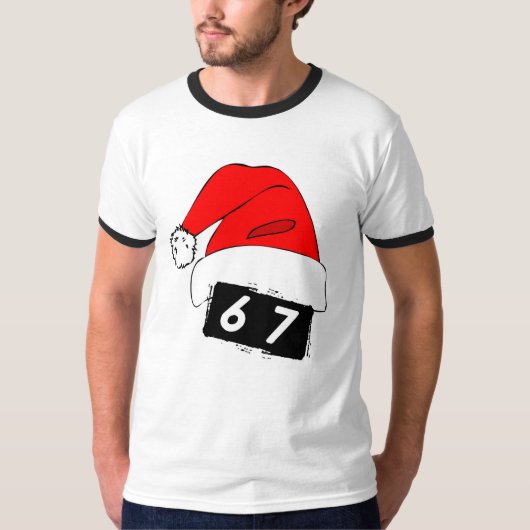 Cool 67 Kerst T-Shirt. T-shirt (Voorkant)