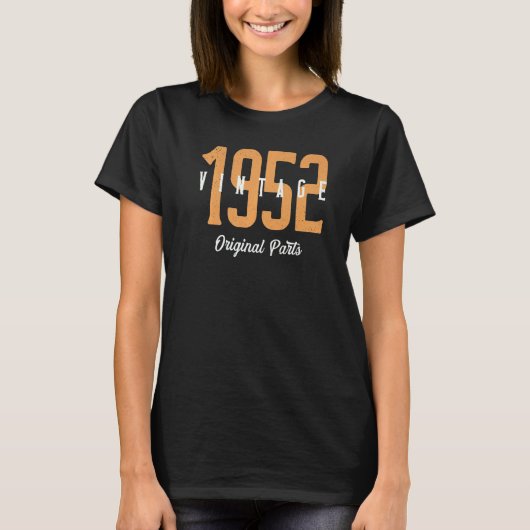 Cool 70e Verjaardag Cool 1952 70 jaar oud T-shirt (Voorkant)