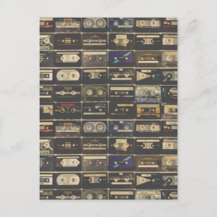 Cool 80- cassette briefkaart