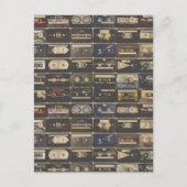 Cool 80- cassette briefkaart (Voorkant)