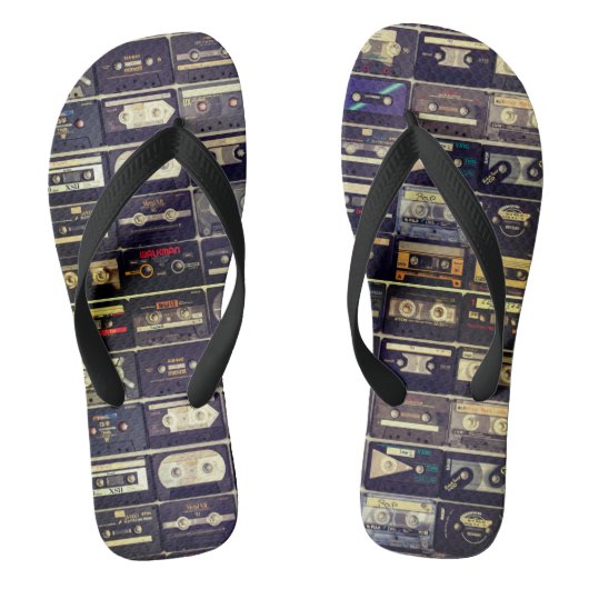 Cool 80- cassette teenslippers (Voetbed)