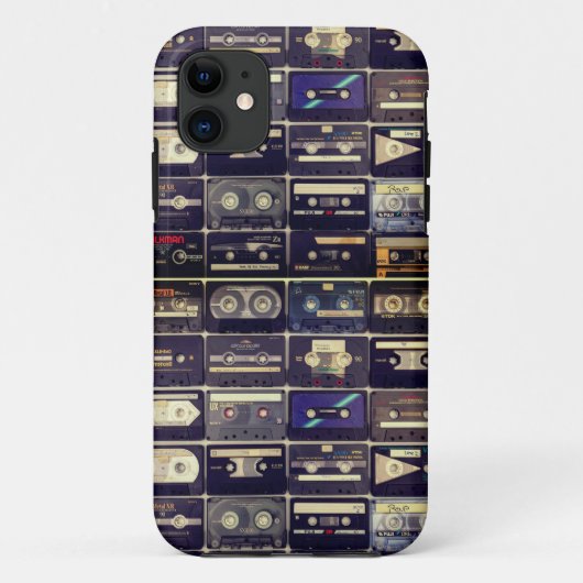 Cool 80s  cassette Hoesje-Mate iPhone case (Achterkant)