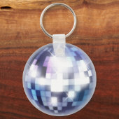 Cool 80s Disco Ball Sleutelhanger (Voorkant)