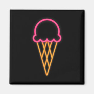 Cool 80s Eighties Ice Cream kostuum thema Retro P Magneet