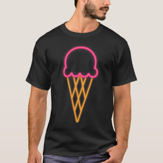 Cool 80s Eighties Ice Cream kostuum thema Retro P T-shirt