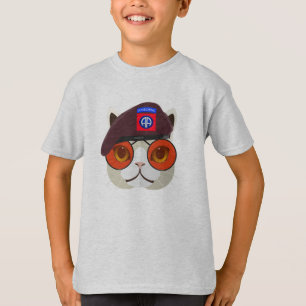 Cool 82nd Airborne Kat Kat! T-shirt