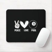 Cool 8 Ball Pool Lover Design voor Mannen Vrouwen  Muismat (Met muis)