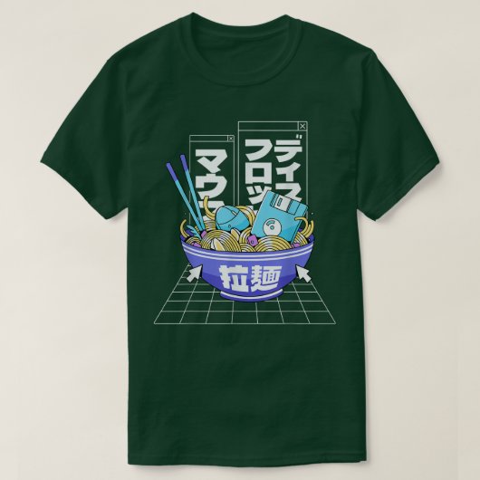 Cool 90 Tech Ramen T-shirt (Design voorkant)