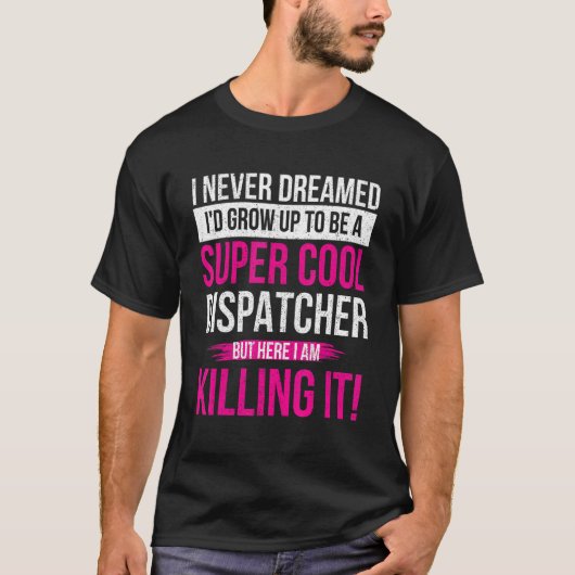 Cool 911 Dispatcher Operator Noodoproep Reactie T-shirt (Voorkant)