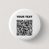 COOL! 😎 Aangepaste QR Code Button Gepersonaliseer (Voorkant)