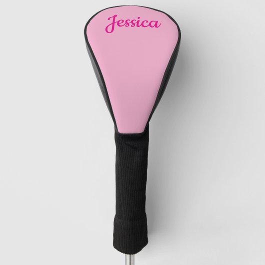 Cool Aanpasbare Tekst Golfheadcover (Voorkant)