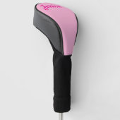 Cool Aanpasbare Tekst Golfheadcover (Schuin)