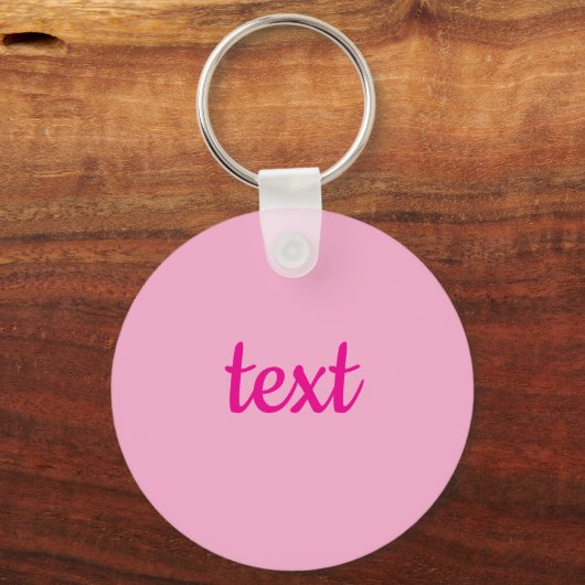 Cool Aanpasbare Tekst Sleutelhanger (Voorkant)