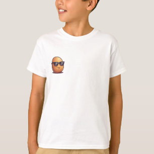 Cool Aardappel Met Zonnebril Kinderen T-shirt