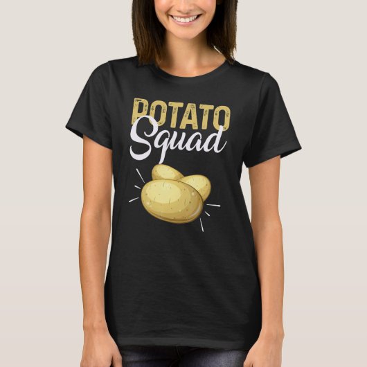 Cool Aardappel Sunglusses Squad Aardappel Hallowee T-shirt (Voorkant)
