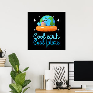 Cool aarde, Cool toekomst - Aarde Poster