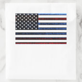 Cool Abstract Amerikaanse Flag Graphic Stickers (Tas)
