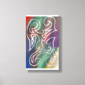 Cool abstract art canvas afdruk (Voorkant)