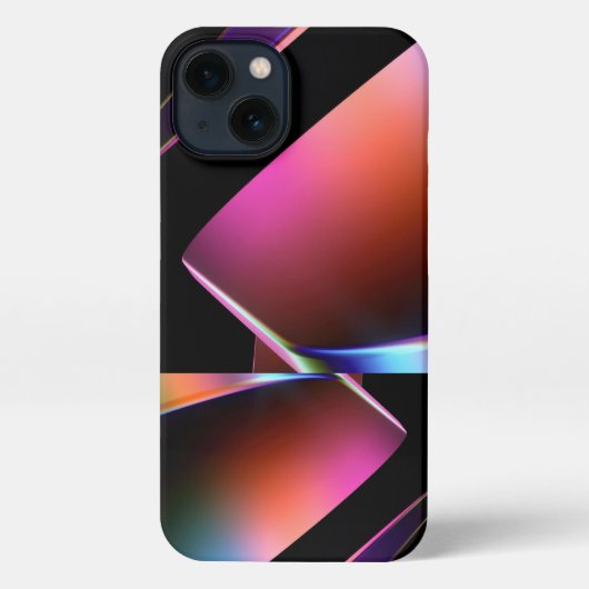 Cool Abstract Design op een iphone 13 hoesje (Achterkant)