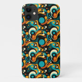 Cool Abstract Funk Pattern Case-Mate iPhone Case (Achterkant)