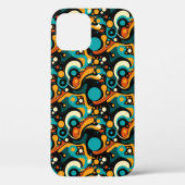 Cool Abstract Funk Pattern Case-Mate iPhone Case (Achterkant)