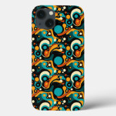 Cool Abstract Funk Pattern Case-Mate iPhone Case (Achterkant)
